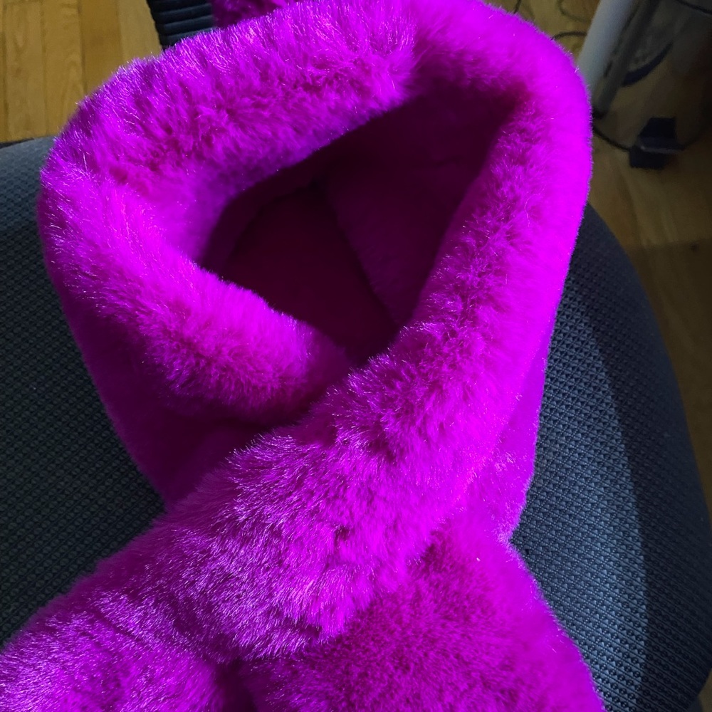 Furry scarf